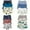 004+007+013+809, variant on B&Q 12-Pack: Stylish and High-Quality Toddler Boys Cotton Boxer Briefs - Sizes 4T-8T