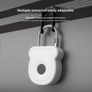 Fingerprint Smart Padlock Lock, Biometric Metal Keyless Thumbprint Lock, Waterproof, USB Rechargeable, for Gym Locker, School Locker, Luggage, Backpack, Suitcase