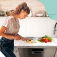 thumbnail image 4 of 2025 Acrylic Transparent Cutting Board for Kitchen Use, Non-Slip, 45x40cm, 4 of 4