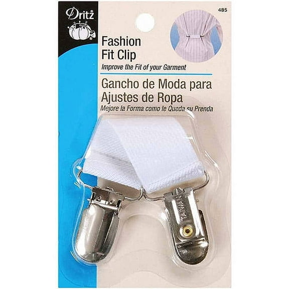 Dritz Fashion Fit Clip-White