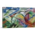 thumbnail image 1 of ARTCANVAS The Sheep 1914 Canvas Art Print by Franz Marc - Size: 40" x 26" (0.75" Deep), 1 of 9
