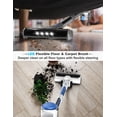 thumbnail image 6 of Pre-Owned Used Corded Stick Vacuum - 26Kpa 600W Powerful Suction, LED Floor Head | Lightweight Handheld for Carpet, Hard Floor & Pet Hair, 6 of 8