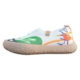 thumbnail image 2 of Dakaela Knit Slip on Shoes for Women 2026 Fashion Print Casual Walking Running Tennis Sneakers Thick Soft Sole Work Loafers Size 6-10 White, 2 of 7