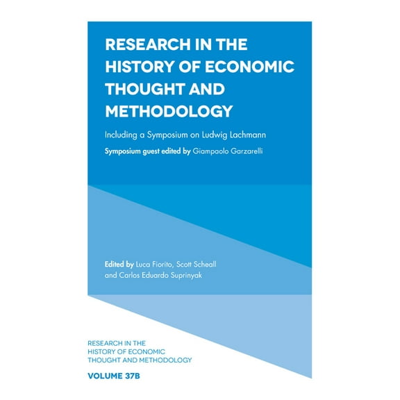 Research in the History of Economic Thou Including a Symposium on Ludwig Lachmann, Book 37, (Hardcover)