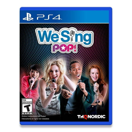 We Sing Pop!  (Game Only - NO MIC INCLUDED) - Playstation (Best Pvp Games Ps4)