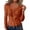 Orange, variant on Button-Down Collar Knit Sweater for Women – Long Sleeve Pullover Tunic Top, Soft Lightweight Cozy Casual Blouse, Versatile Winter Comfortable Basic