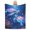 50x40, variant on Fantasy Sea Turtle Blanket Glowing Ocean Turtle Throw Blanket Soft Cozy Flannel Marine Life Blanket Ocean Decor Summer Gift 50x40