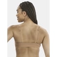 thumbnail image 2 of No Boundaries Women's Fit Stretch Triangle Bralette, Sizes XS-3XL, 2 of 3