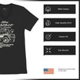 thumbnail image 6 of Ford Bronco Country Tough Free Wheeling 1978 V-Neck T-shirt Vintage Truck Fan 4x4 Off Road Classic Car Show Tee, 6 of 7