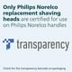 thumbnail image 2 of Cabezal de Reemplazo Philips Norelco Serie 3000 2000 1000 y S738 Click & Style Norelco NA, 2 of 9