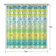 thumbnail image 5 of Boho Earthy Artistic Shower Curtain 72x72 Inches Quick-Dry Polyester Curtain with Plastic Hooks Vintage Tribal Style, 5 of 5