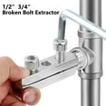 thumbnail image 3 of Upgrades Screw Extractor Efficient Screw Extractor Versatile Screw Removal Tool Simple to Use for Water Pipe Repairs, 3 of 7