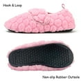 thumbnail image 4 of Stepedia Boys Girls Warm Slippers Toddler Winter Indoor Household Shoes Pink 10.5-11 LittleKid, 4 of 6