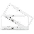 thumbnail image 2 of License Plate Frame Dandelions With Butterflies Car License Plate Frame 2 Pack Ink Painting Black Dandelion Butterflies Aluminum License Plate Frames for Girl Women Men Vehicles, 2 of 6