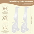 thumbnail image 5 of Valance Clips, Clear Plastic Clips for Blinds, Hidden Window Blind Horizontal (12 PCS), 5 of 9