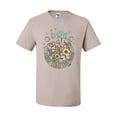 thumbnail image 2 of Wild Bobby I Only Told The Moon, Moon Phases Daisies and Butterflies Vintage Men Tee, Sandstone, Large, 2 of 6
