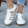thumbnail image 4 of Wowcloth Women's Wedge Beach Sandals – Comfortable Fashion Casual Slip-On with Solid Color Versatile Design for Spring Summer Outdoor Wear, 4 of 7