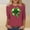 03-Red st patricks day shirts womens, variant on Mceream St Patty's Day Shirt Women 2026 Casual Graphic Tees Plus Size 3/4 Sleeve Irish Clover Shirts Funny Saint Patrick's Tunic Tops Red XXL
