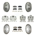 thumbnail image 1 of Transit Auto Front Rear Disc Brake Caliper Coated Rotors and Semi-Metallic Pads Kit (10Pc) for Car Buick LaCrosse Pontiac Grand Prix Allure KCG-100994P, 1 of 11