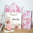 thumbnail image 4 of Vintage Floral Tissue Paper, Pink and White Flower Pattern, Botanical Gift Wrapping Tissue Paper for Gift Bags, Craft, Packaging for Wedding, Birthday, Spring Party Decor, 30 Sheets 20x14 in, 4 of 4