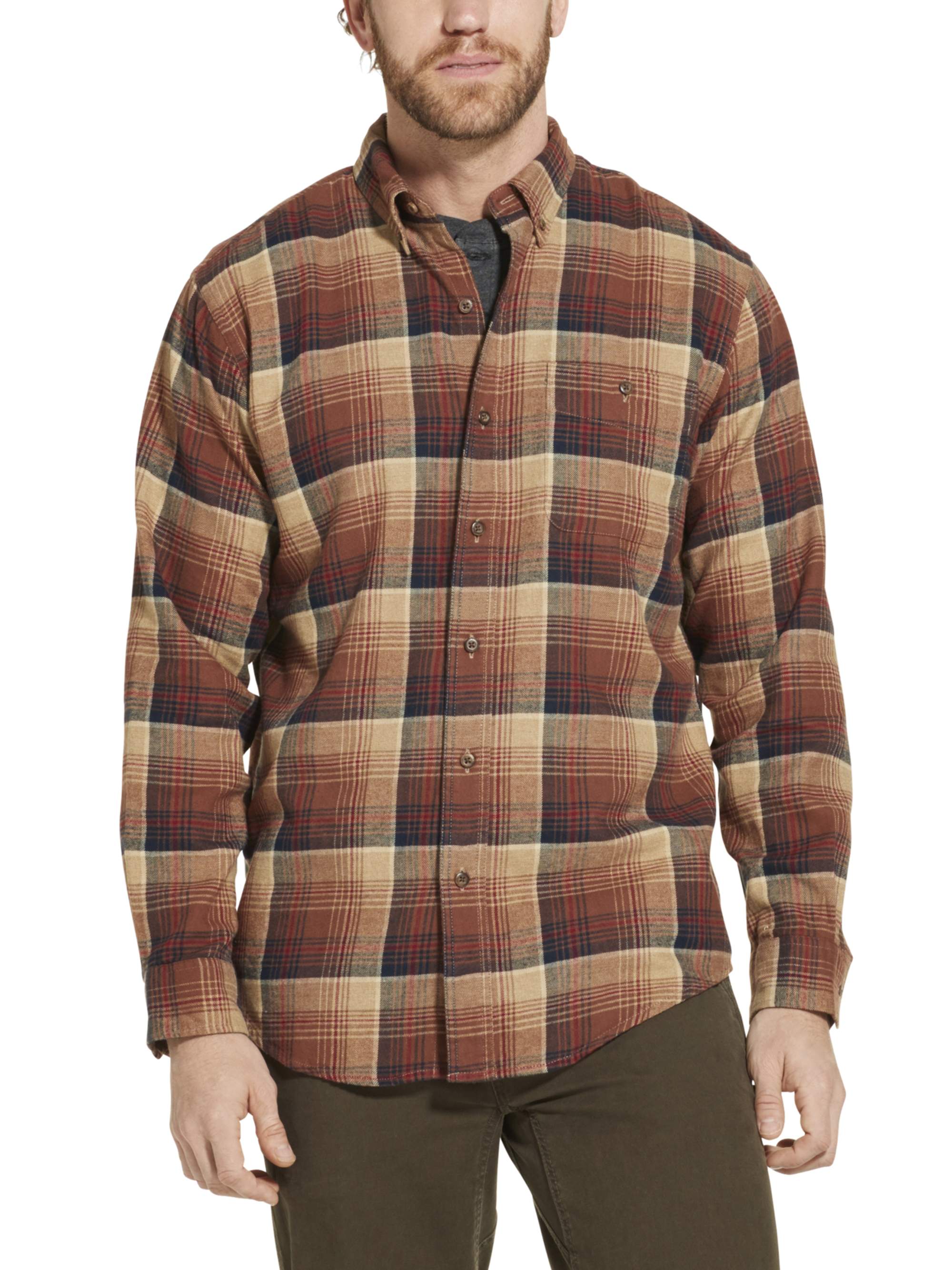 flannel shirts for big and tall men