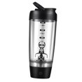 thumbnail image 4 of Blender Shaker Bottle 20oz, Portable Protein Drink , Mixes Cocktails Smoothies Shakes Negro, 4 of 9