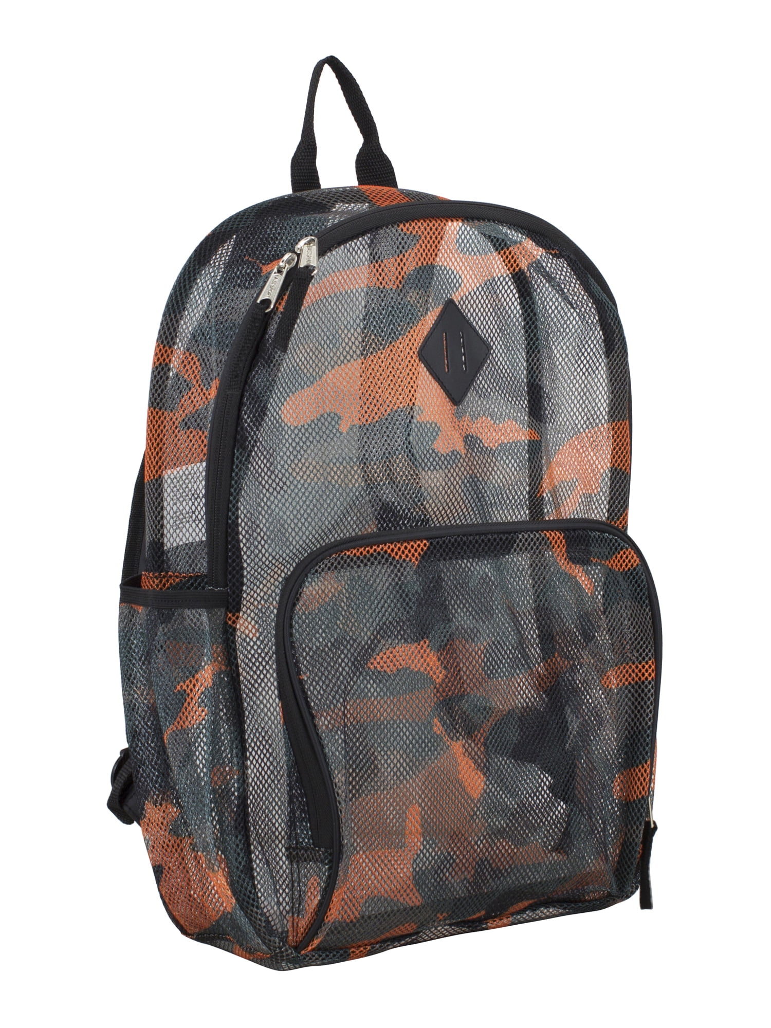 camo mesh backpack