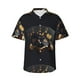 thumbnail image 1 of Fotbe Casino Cards Poker Camisa Hawaiana para Hombre Unisex – Camisa Casual de Verano con Botones de Manga Corta de Algodón y Lino,X-Large, 1 of 7