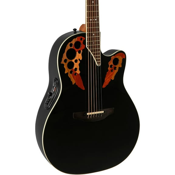 Ovation Pro Elite Acoustic-Electric Guitar 2778AX-5 - Black