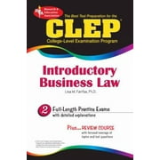 CLEP Introductory Business Law, Used [Paperback]
