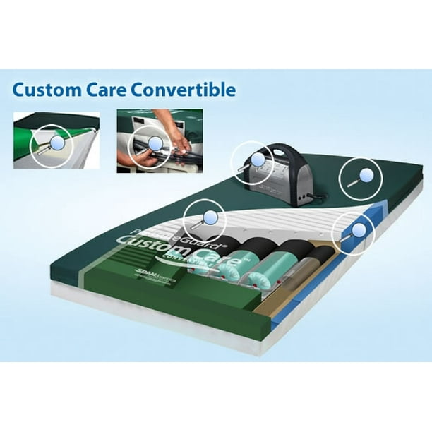 Span America CJ753629 PressureGuard Custom Care Convertible Mattress