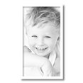 thumbnail image 2 of ArtToFrames 11" x 20" Contemporary White Picture Frame, 11x20 inch White Wood Poster Frame (WOM-4164), 2 of 8