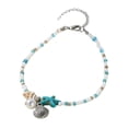 thumbnail image 1 of Pulsera bohemia de conchas y cuentas de estrella de mar, accesorio de verano para la playa con materiales naturales, joyería para la playa, 1 of 7