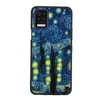 Starry-Night-116 phone case for LG K62 for Women Men Gifts,Soft silicone Style Shockproof - Starry-Night-116 Case for LG K62