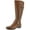 Cinnamon Leather, variant on Women's Naturalizer Jessie Wide Calf Riding Boot Banana Bread Leather 6 M