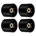 thumbnail image 1 of Unique Bargains Roues de Longboard 60mm avec Roulements ABEC-11 Roues de Rue pour Skateboards Cruiser 80A, Noir Doré 4 Pack, 1 of 4