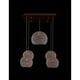 thumbnail image 4 of Candil de Cristal Cortado K9 de Gamalux 5 Luces GOR1823, 4 of 5