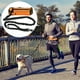 thumbnail image 5 of Correa para perro manos libres para correr y caminar, cinturón para pasear perros con cintura elástica ajustable y bolsa para perros medianos, 5 of 5