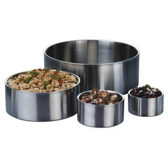 AMERICAN METALCRAFT DWB6 Insulated Bowl, 3" x 6" Silver