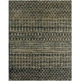thumbnail image 5 of Hauteloom Aziz Jute Living Room, Bedroom Area Rug - Bohemian, Transitional - Oatmeal, Dark Purple, Nutmeg - 8' x 10', 5 of 5