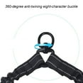 thumbnail image 4 of One Tow Two Leash 2 Dog Rope Elastic Cushion Dog Leash Dog Walking Leash Dog Belt Double, 4 of 7