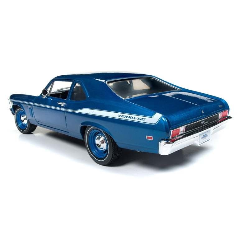 1969 Chevrolet Yenko Nova Blue with White Stripes Limited Edition