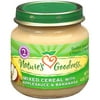 Nature's Goodness: Mixed Cereal W/Applesauce & Bananas Baby Food, 4 oz