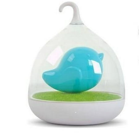 Blue Led Night Light Childrens Toddler and Baby Bird Night Light Battery operated! Soft Light Comforting to Help Your Baby Fall Asleep (Best Way To Fall Asleep At Night)