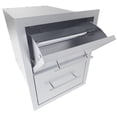 thumbnail image 2 of Texan 16 in. Stainless Steel 2-Drawer Paper Towel Access Drawer unit, 2 of 3