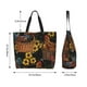 thumbnail image 5 of Fotbe Embroidery Chicken Rooster Bolsa Tote Estética de Lona con Estampado para Mujer - Bolsa Reutilizable de Hombro Casual para Vacaciones, Compras, Trabajo y Gimnasio, 5 of 8