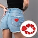 thumbnail image 5 of 8 piezas de pegatinas decorativas para coser y aplicar, con forma de corazón rojo, para ropa, vestidos, sombreros y vaqueros., 5 of 6
