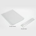 thumbnail image 7 of M&T Displays Double Sided Upright Clear Acrylic Leaflet Holder 4x6 inches Pocket Menu Stand for Desk - 10 Pack, 7 of 7