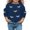 H612 Navy, variant on SJLDQY Unisex Kids Halloween Sweatshirts Hallowmas Bat Graphic Long Sleeve Crewneck Sweatshirt Fall Winter Lined Warm Pullover Tops
