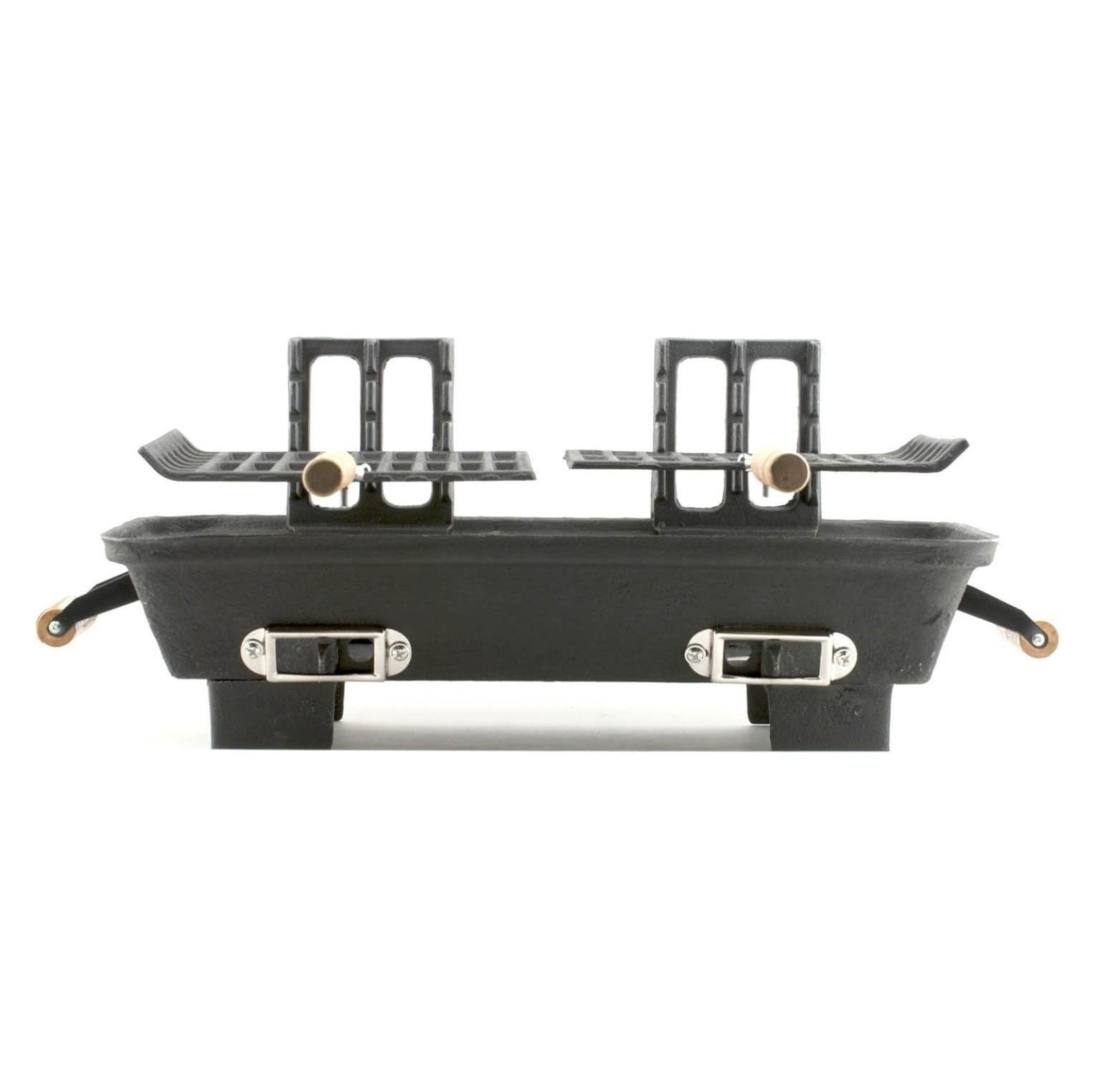 30052AMZ Kay Home Product's Cast Iron Hibachi Charcoal Grill, 10 by 18-Inch (Limited Edition)